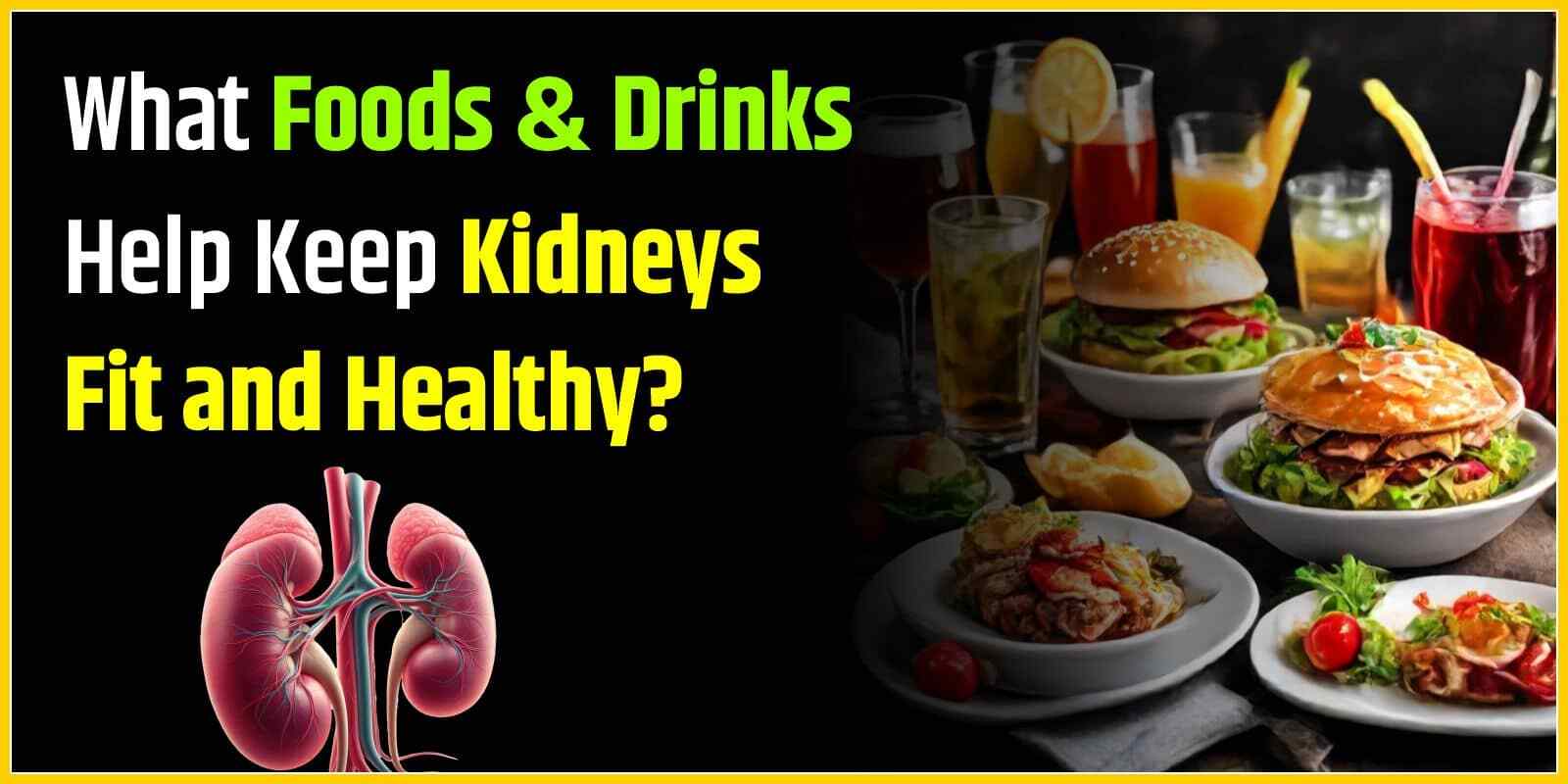 What Foods & Drinks Help Keep Kidneys Fit and Healthy?